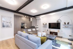 Open plan living space